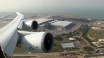 KLM 747-400 Takeoff Hong Kong