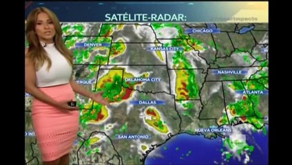 Jackie Guerrido Hot White Top 5-28-15