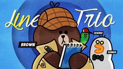 [LINE TRIO] 快來幫忙找出LINE TOWN的名畫吧！