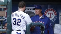 Rangers' Crowd Applauds Josh Hamilton