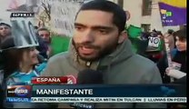 España: estudiantes protestan en contra de reforma educativa