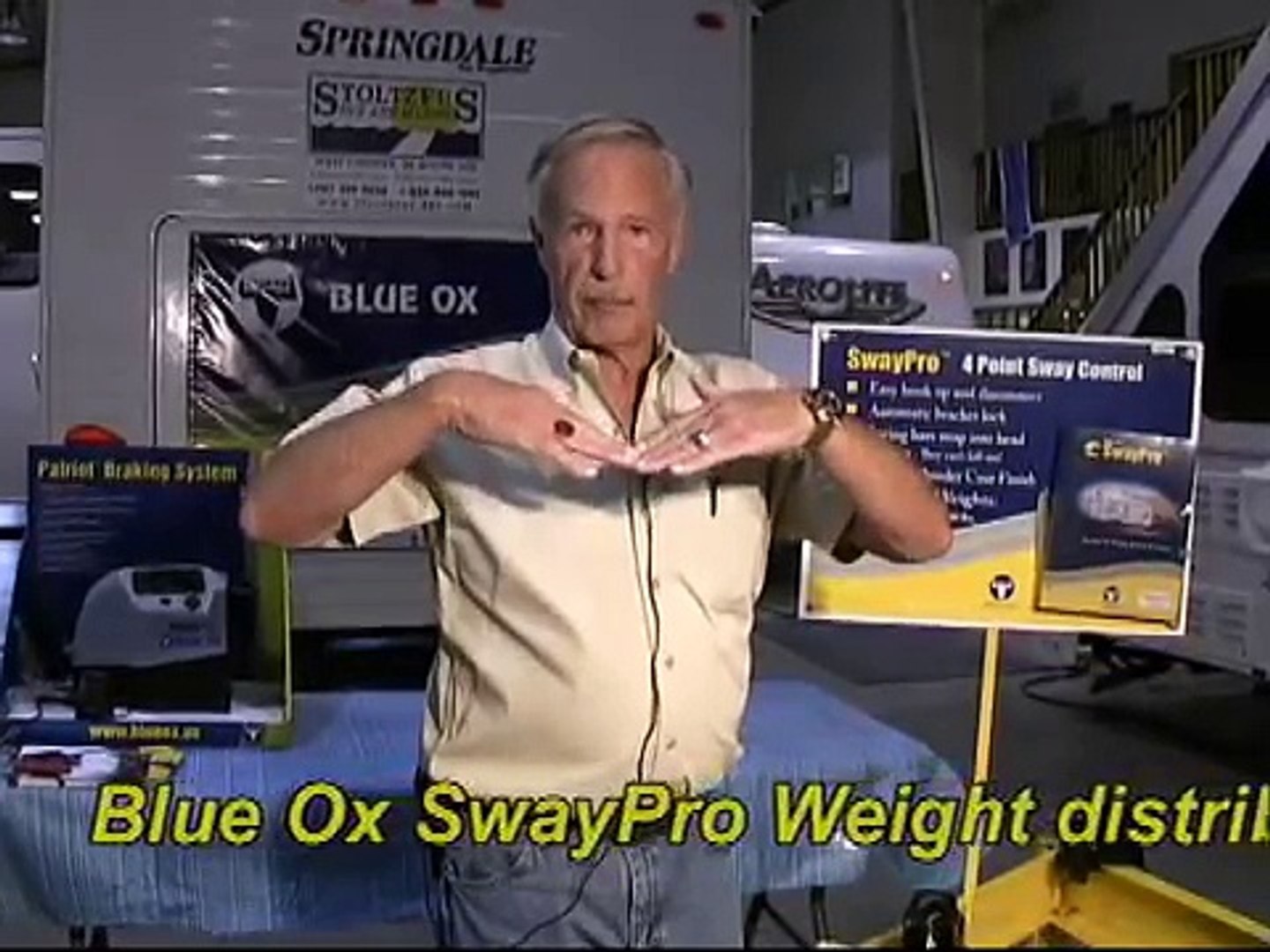 Blue Ox SwayPro Weight Distribution Hitch at Stoltzfus RVs & Marine