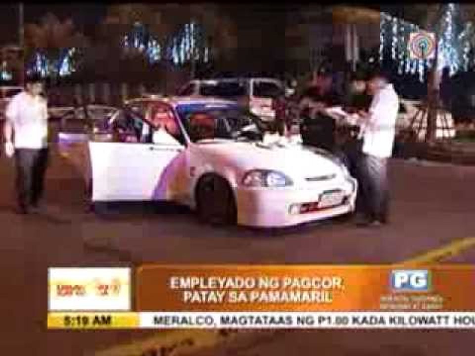 Pagcor CCTV technician shot dead in Pasay