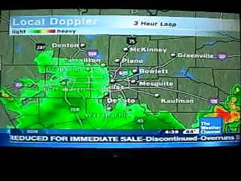 The Weather Channel Local on the 8s for Dallas with KC Ad Scoll.