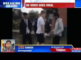 Sikh boy is giving a lesson to bully