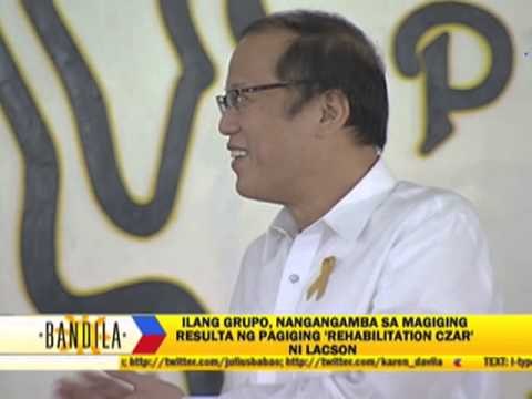 PNoy defends Lacson as 'rehab czar'