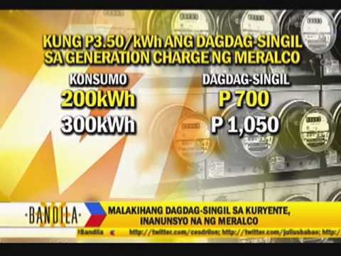 Meralco power rate hike soars