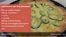 Saporie.com - Torta salata di zucchine