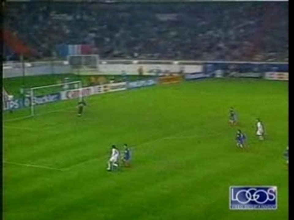 PSG-Milan 0-1 Gol di Boban