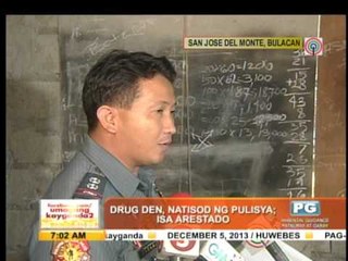 Drug den discovered in Bulacan