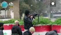 Syrian rebels seize last city in Idlib province, eye Damascus