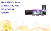 Hoya DFK67  Juego de filtros UV  PLC  ND  67 mm de
