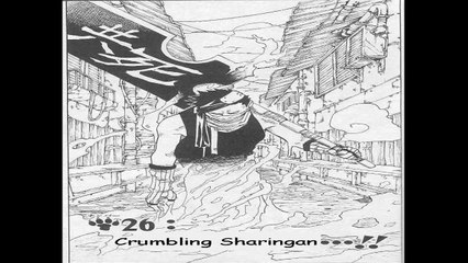 Naruto 26 Crumbling Sharingan