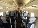 Embraer 135 of South African Airlink rocketing Lusaka to Johannesburg! [AirClips]