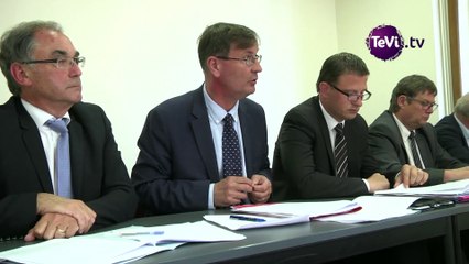 Coup d'envoi de la Commune Nouvelle à Cherbourg [TéVi] 15_05_28