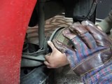 Demontare tambur frână spate Dacia Logan 1,5 dCi - rulment