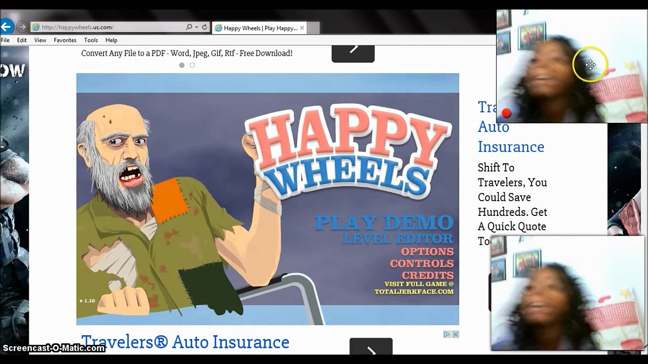 Happy tree friends Lets play: Happy wheels