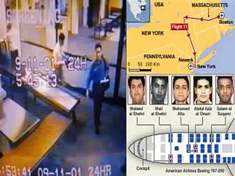 9/11 Coincidences 16-19 - Fake Hijackers