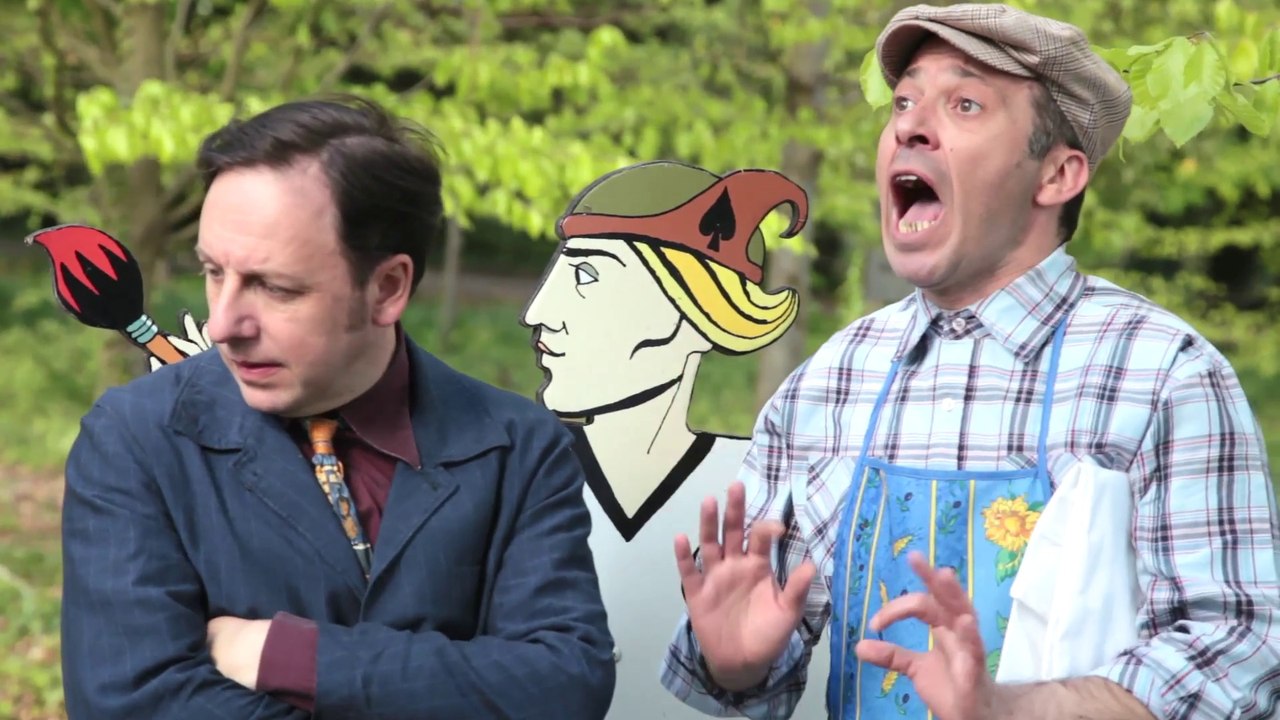 8 - Zeph et Parrain au jardin Mosaïc