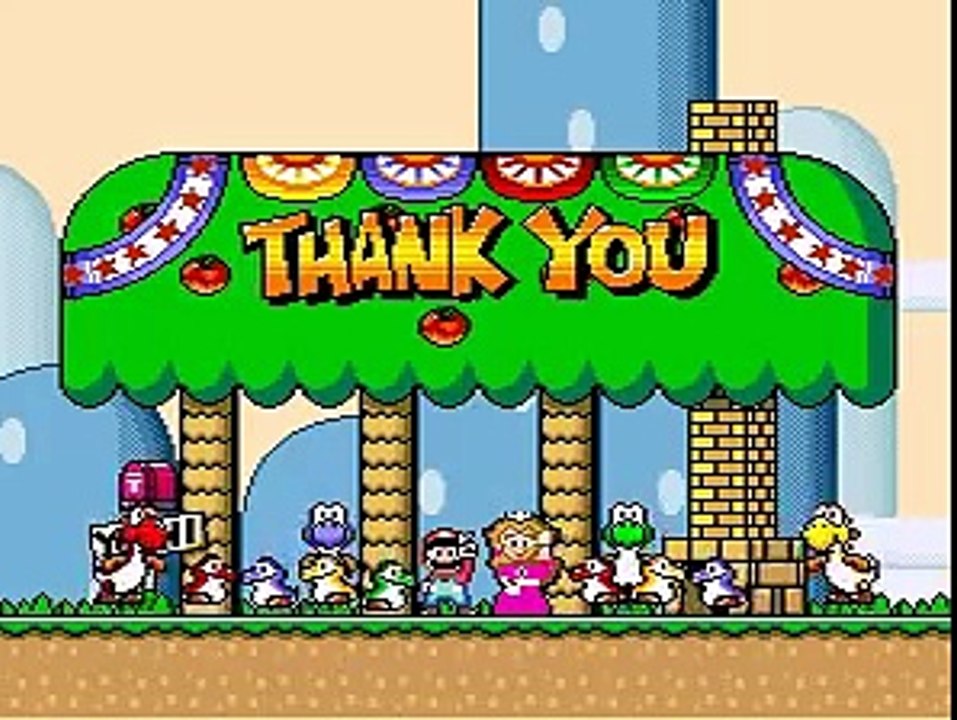 Super Mario World Ending