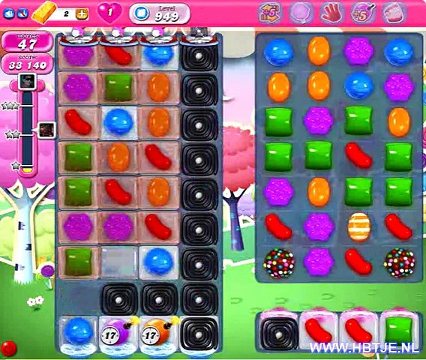 Candy Crush Saga level 949