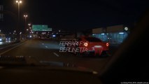 Crash d'une Ferrari F12 Berlinetta a Dubaï