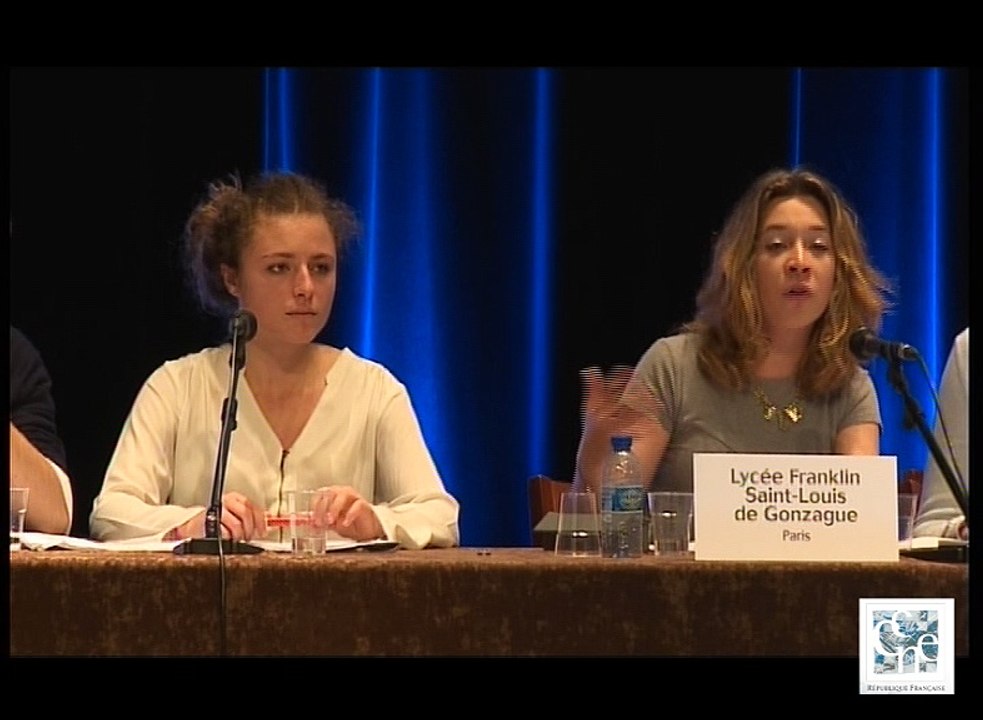 11/04/2015 Journées publiques de réflexion des lycéens 2015 : Les états de conscience - Table ronde 2 part 1