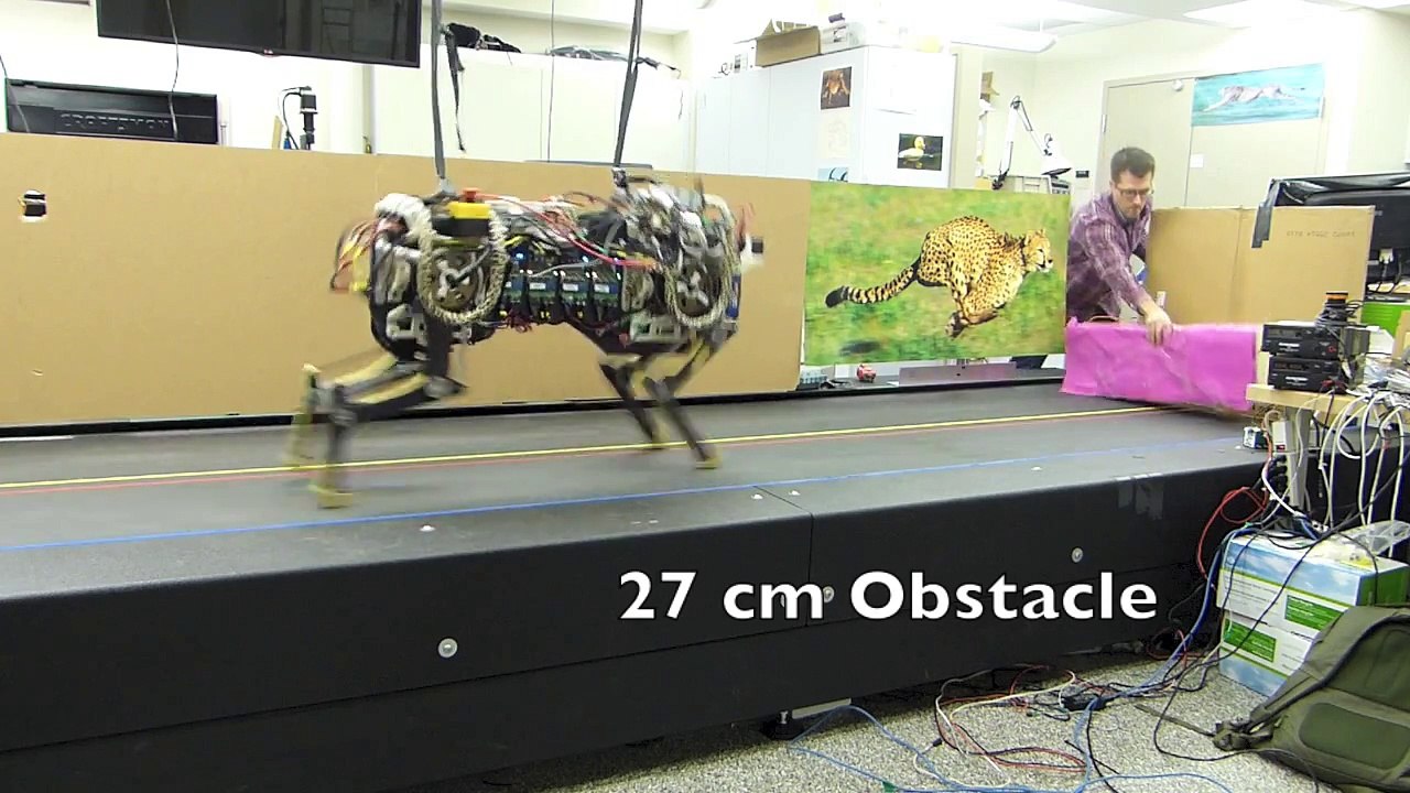 Le robot Cheetah 2 est maintenant capable de sauter
