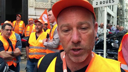Action Syndicat Défense Méditerranée (section CFDT DCNS Toulon) devant le TA de Toulon - Dossier AMIANTE
