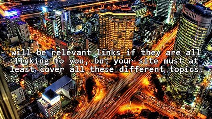 The importance of relevant backlinks