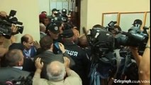 Scuffles break out during Yulia Tymoshenko trial