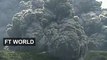 Volcano erupts on Japanese island