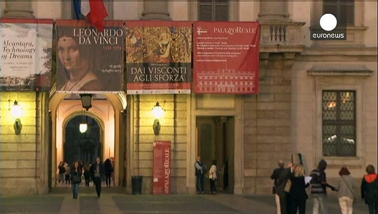 Milan da Vinci'yi büyüklüğüne yaraşır şekilde anıyor