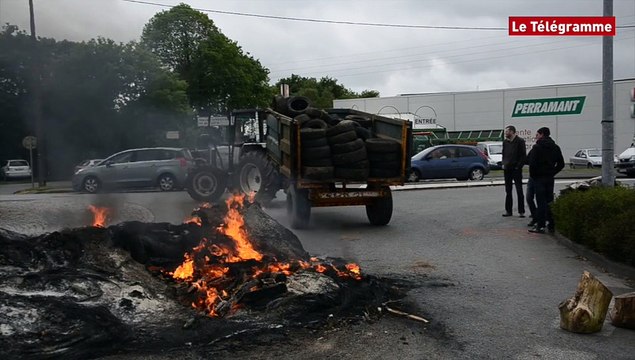 Landerneau. Fin du blocus de la Scarmor