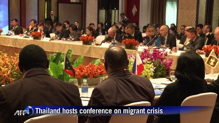 Myanmar says don't 'single us out' at migrant crisis talks