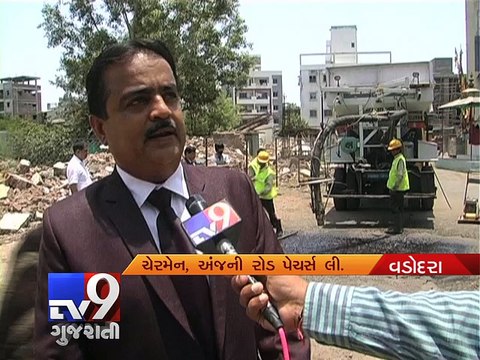 Spot on solution for potholes, road repairs - Tv9 Gujarati