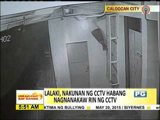 PANOORIN: Lalaki nagnakaw ng CCTV