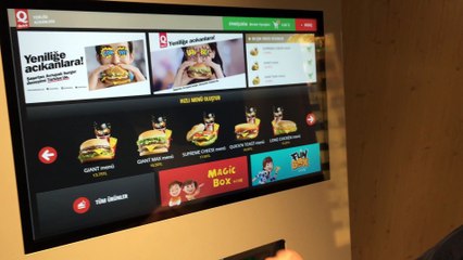 Protel Quick Burger Kiosk