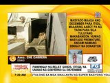 Punto por Punto: Pamimigay ng relief goods, ititigil na umano sa Disyembre
