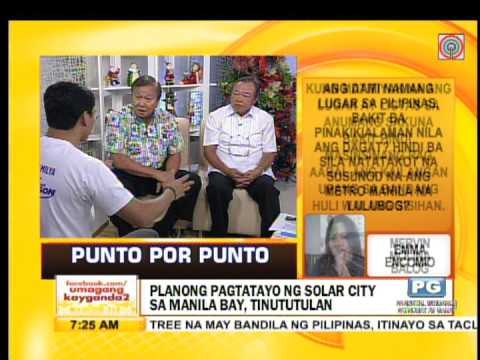 Punto por Punto: Solar City sa Manila Bay, tinututulan ng mga residente, NGO at environmentalists