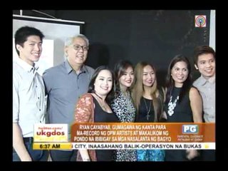 Ryan Cayabyab writing song for typhoon victims