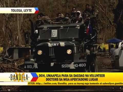 Doctors needed in typhoon-devastated Tanauan, Leyte