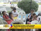 Homeless typhoon survivors arrive in Manila