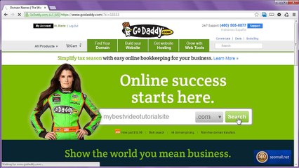 How to Register Domain with GoDaddy