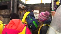 Les jeunes Terre-Neuviens en visite à l'île aux Marins