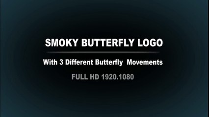 After Effects Project Files - Smoky Butterfly Logo - VideoHive 8127456