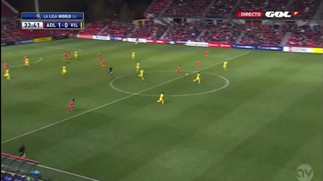 1-0 Craig Godwin Goal - Adelaide United v. Villarreal 29.05.2015