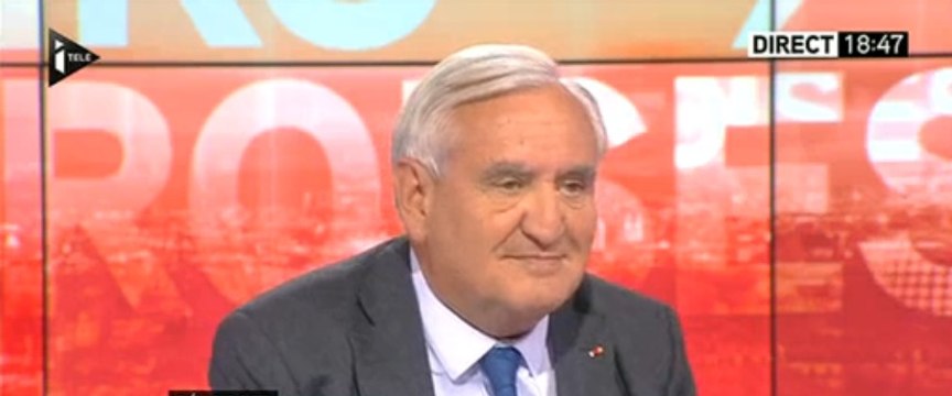 Dix ans après son «The yes needs the no», Raffarin se remet à l’anglais pour parler de l’UE