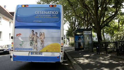 Kairos - Affichage publicitaire sur arrière de bus