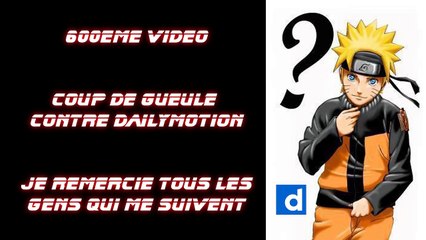 [600ème] Mon Coup de Gueule contre Dailymotion